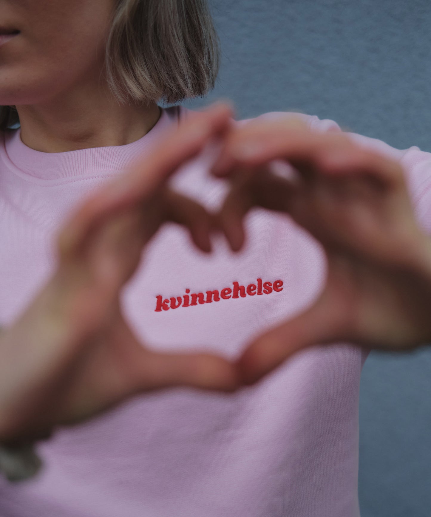 Kvinnehelse-genser | Rosa