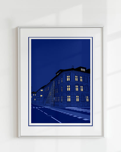 Natt på Tøyen | 50X70 cm